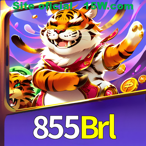 Imagem promocional da 855Brl mostrando a plataforma e suas vantagens